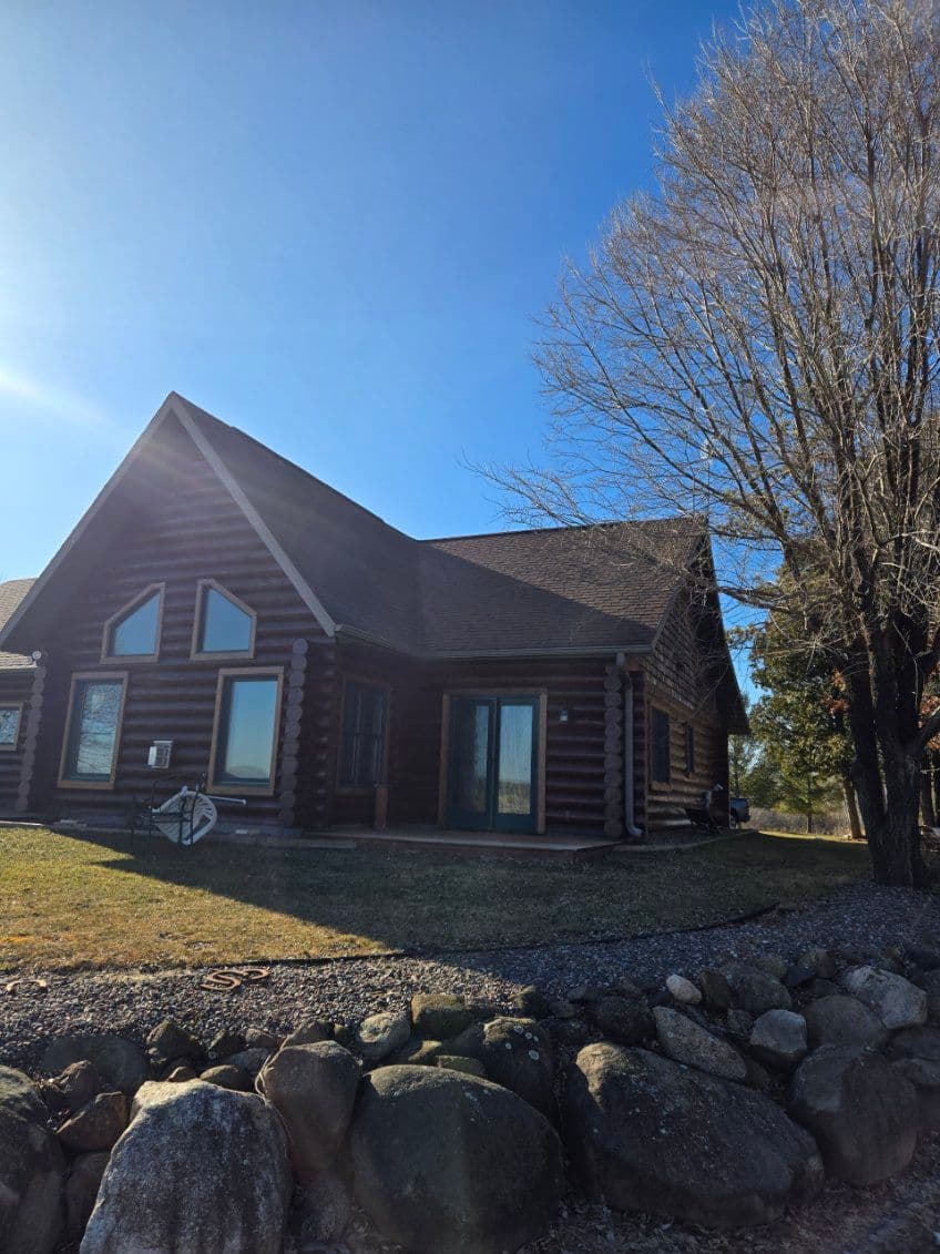 Gallery photos for Log Cabin Roof Replacement and Restoration: Image #2