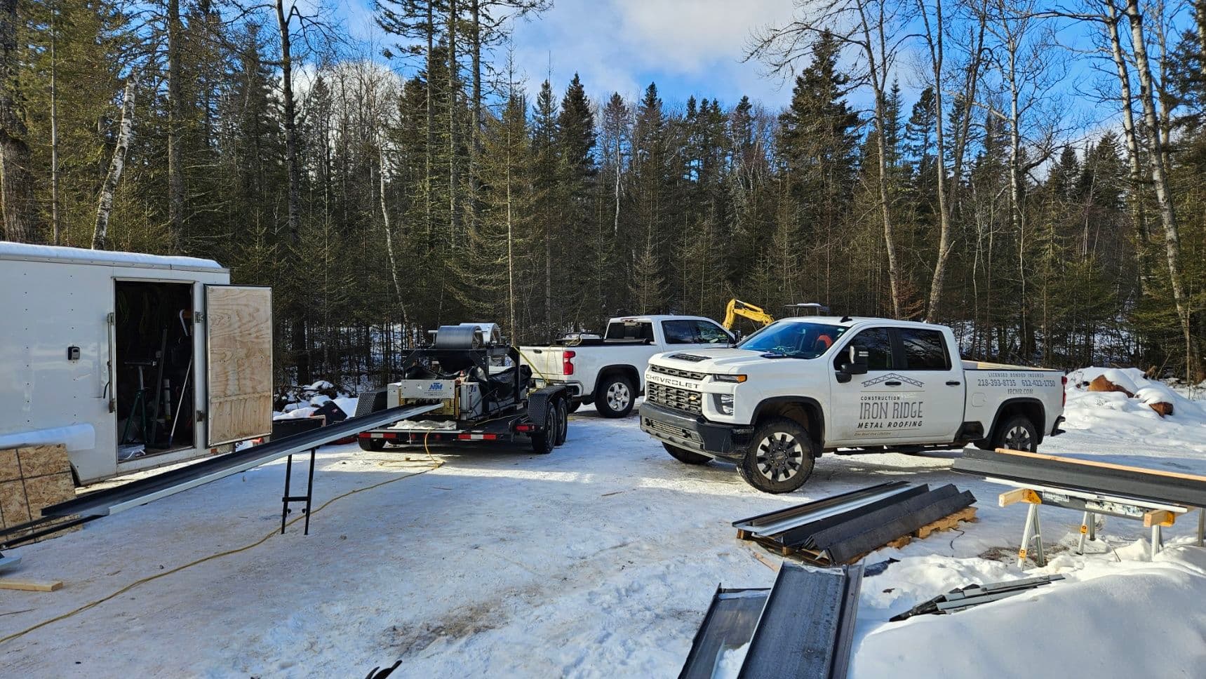 Project Iron Ridge Crafting Excellence in Snowy Terrains image