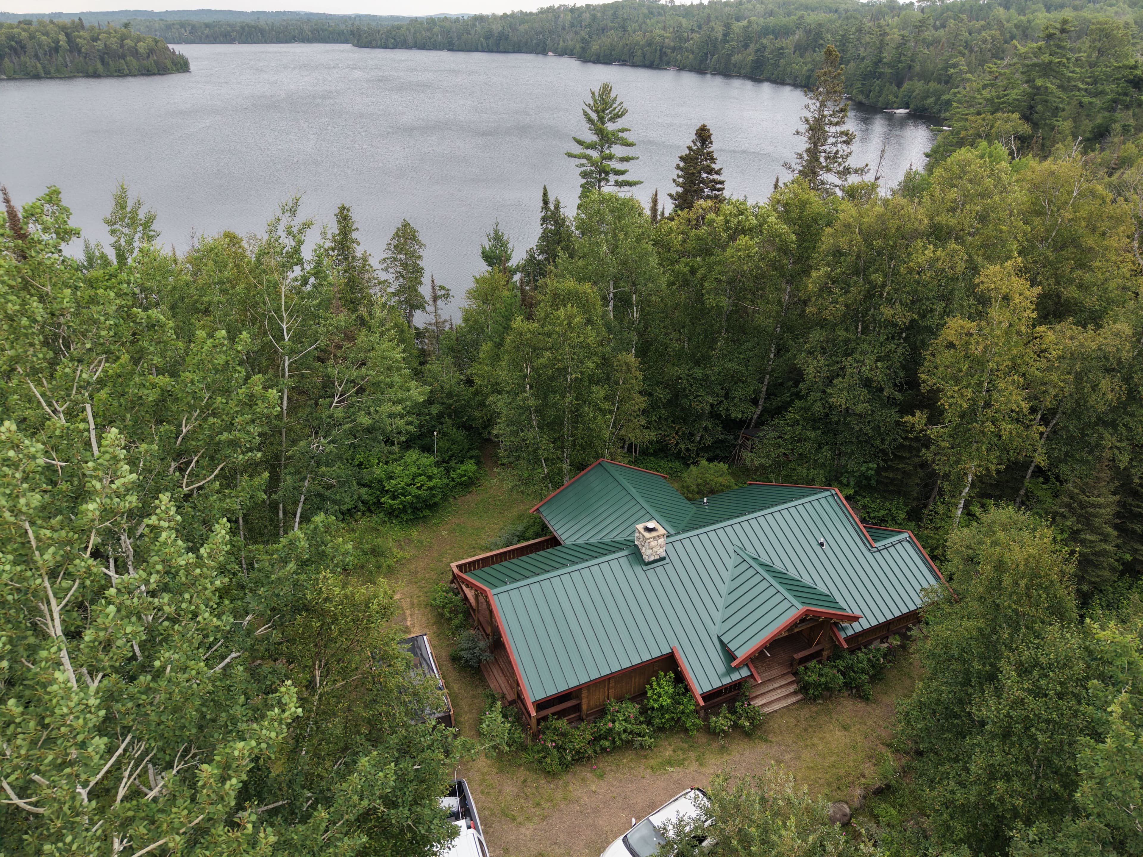 Project Metal Roofing on a Northern Minnesota Lakeside Cabin image