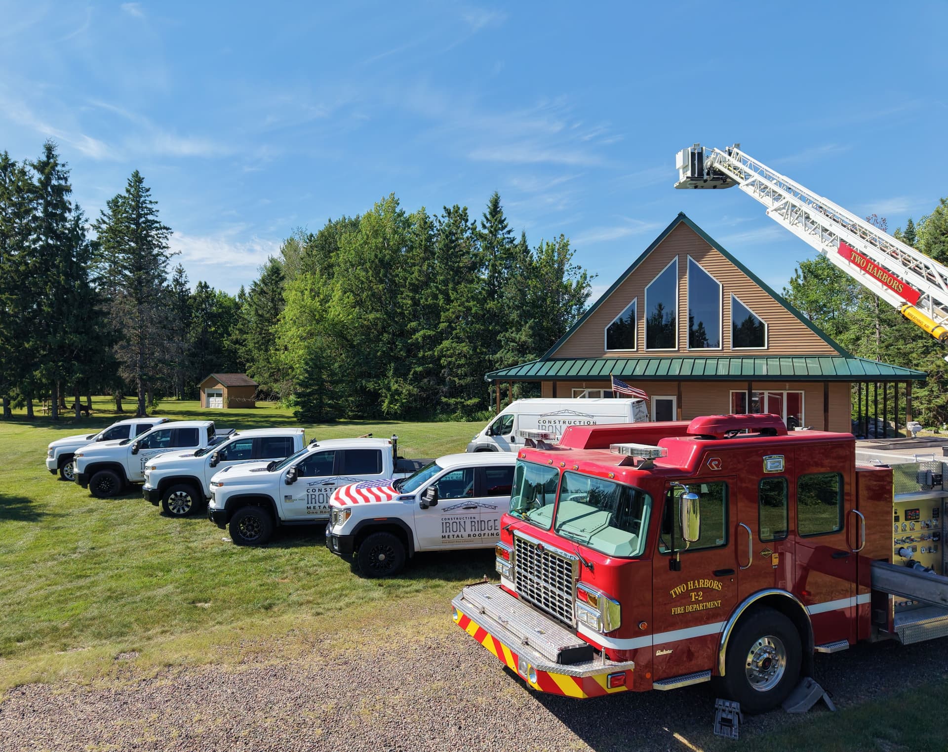 Gallery photos for Iron Ridge Proudly Sponsors the Two Harbors Fire Department: Image #1