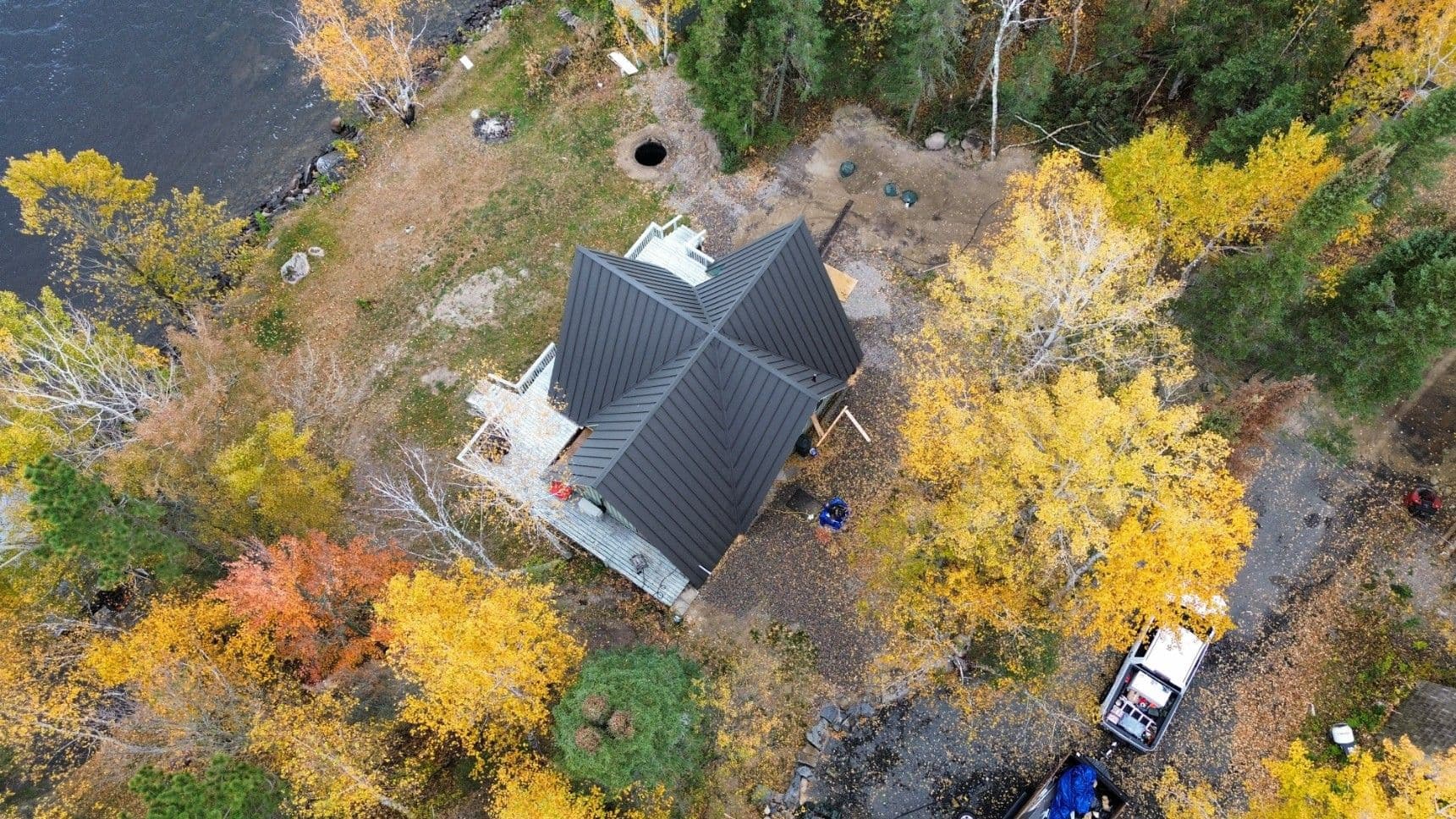 Project Standing Seam Metal Roof on a Lake Vermilion Cabin image