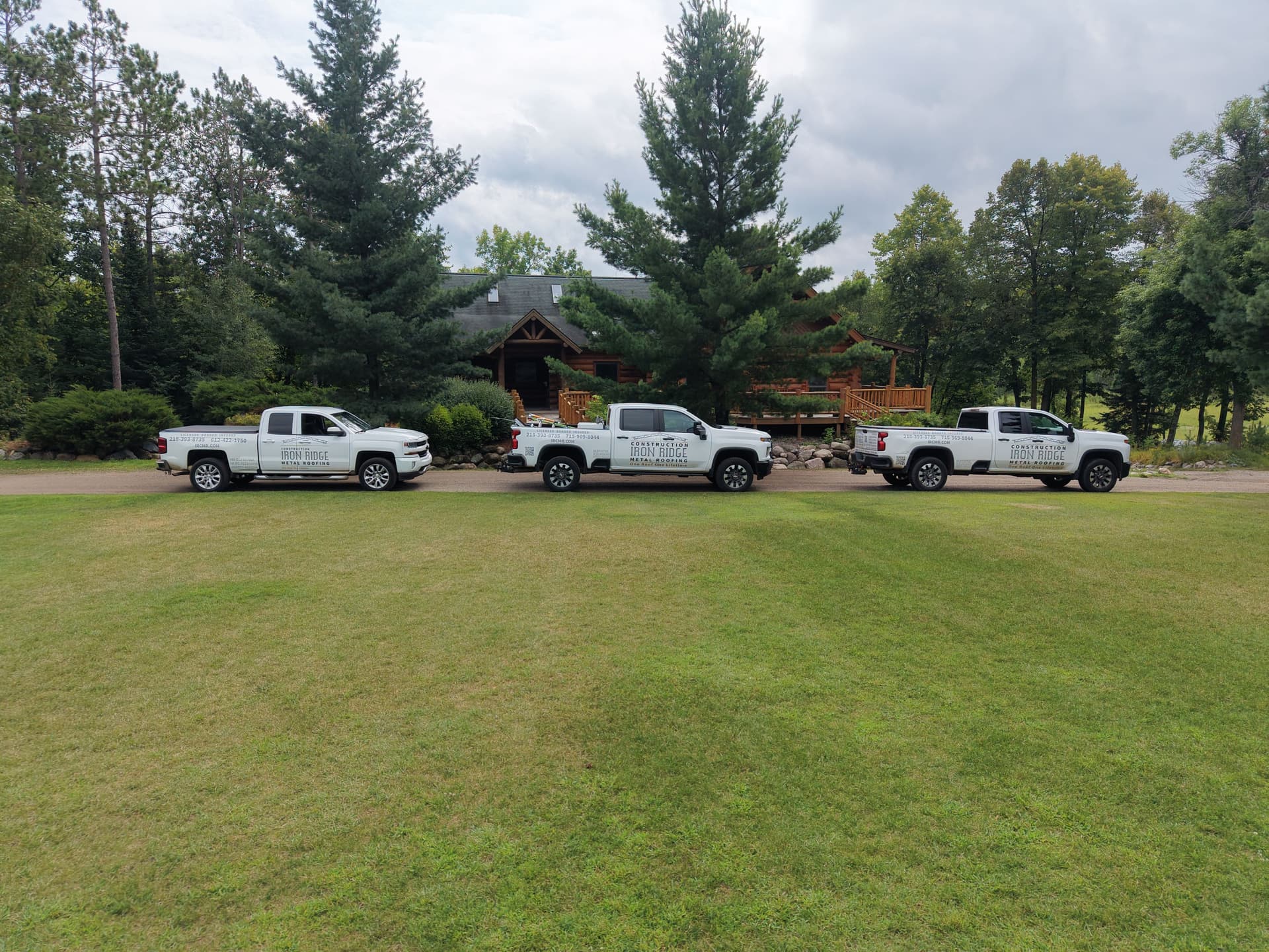 Gallery photos for 24ga Mechanically Seamed Metal Roofs Coming to Timber Bay Camp: Image #1