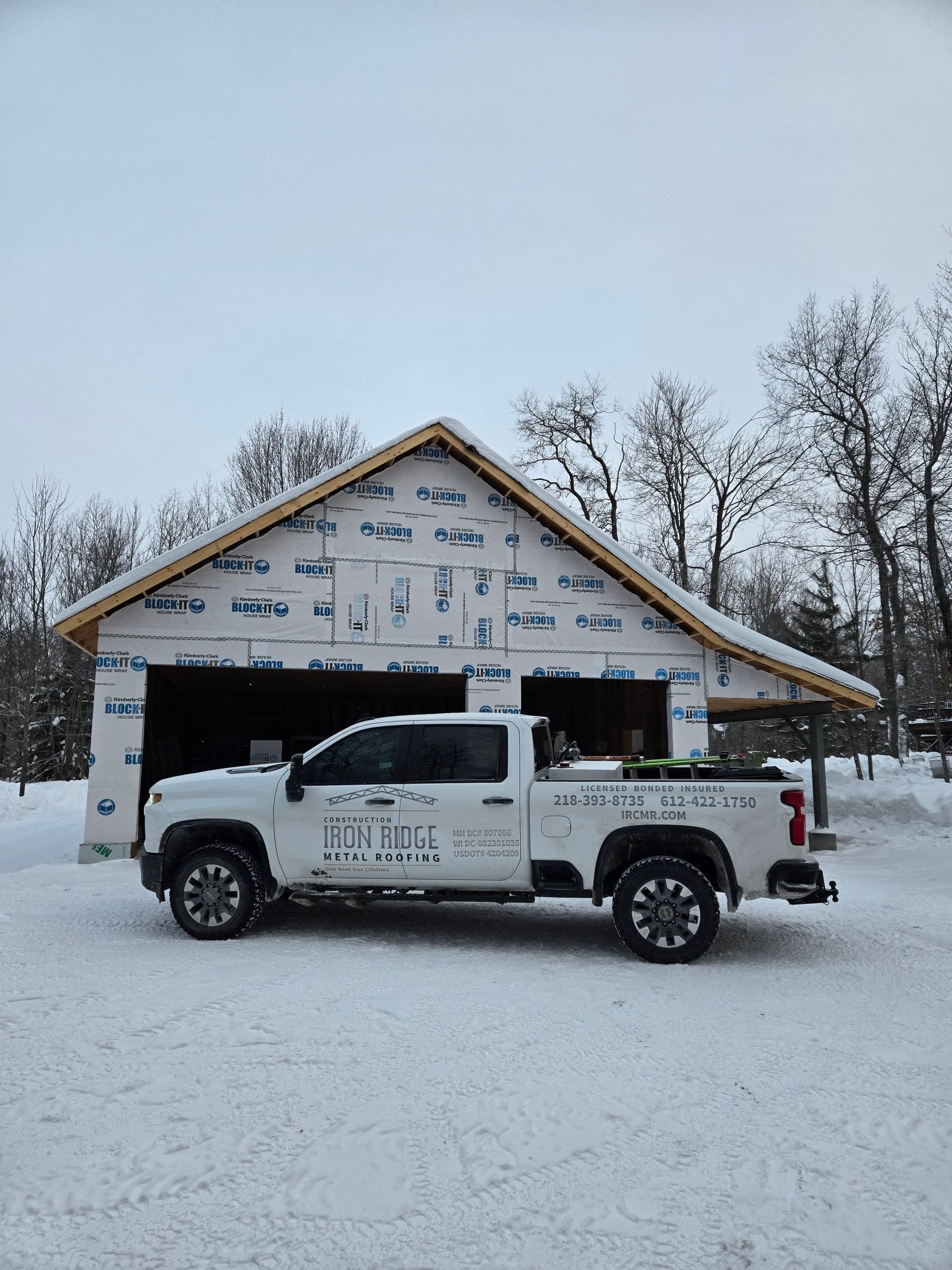 Steel Roofing and Siding Project in Iron River image