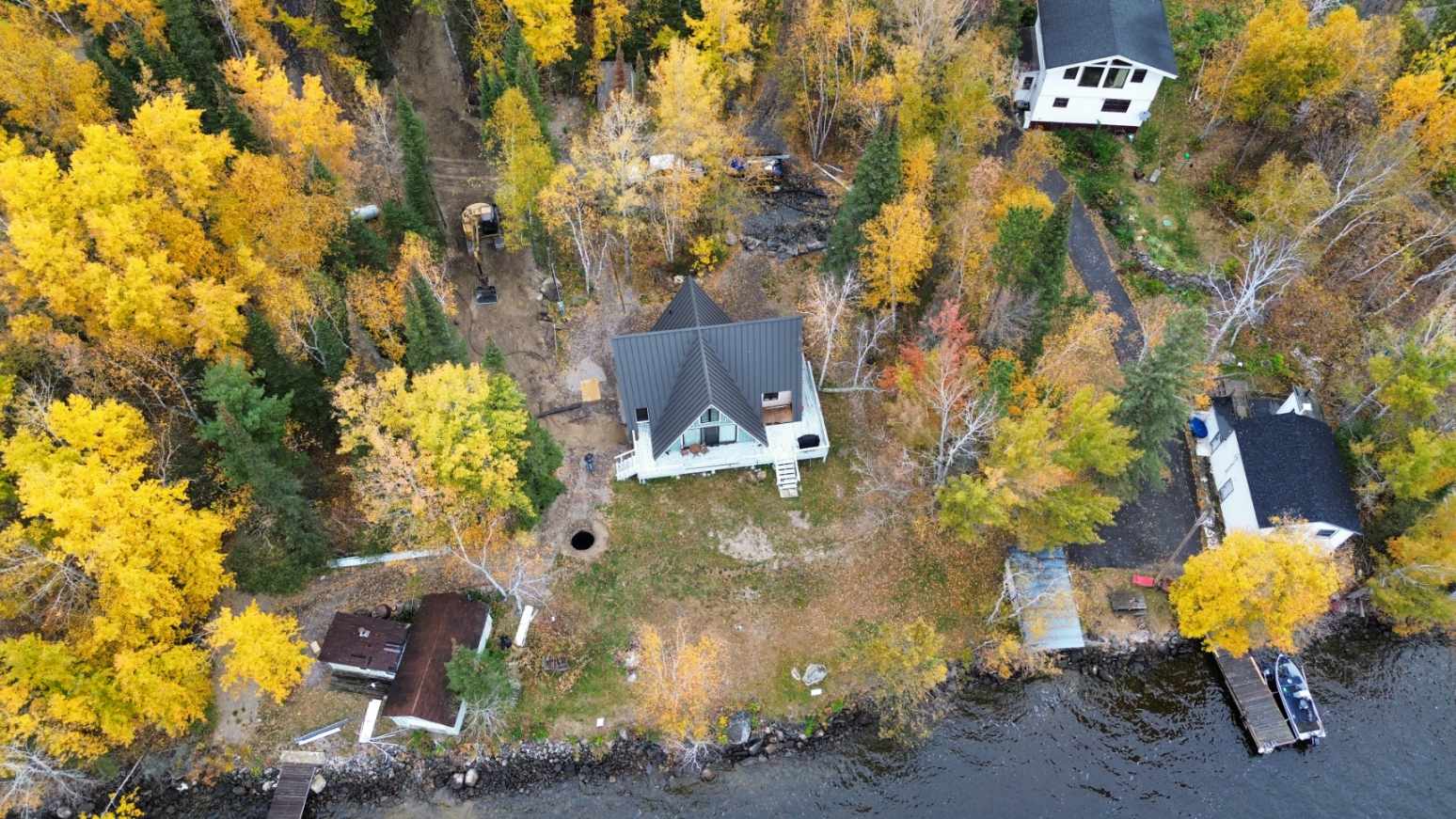 Gallery photos for Standing Seam Metal Roof on a Lake Vermilion Cabin: Image #1