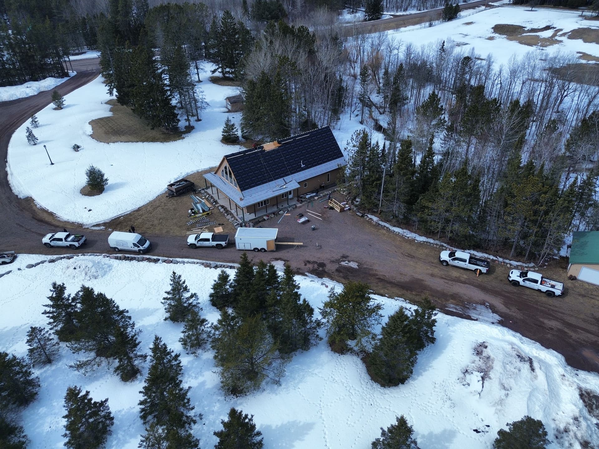 Metal Roofing Project at Stewart River Two Harbors image