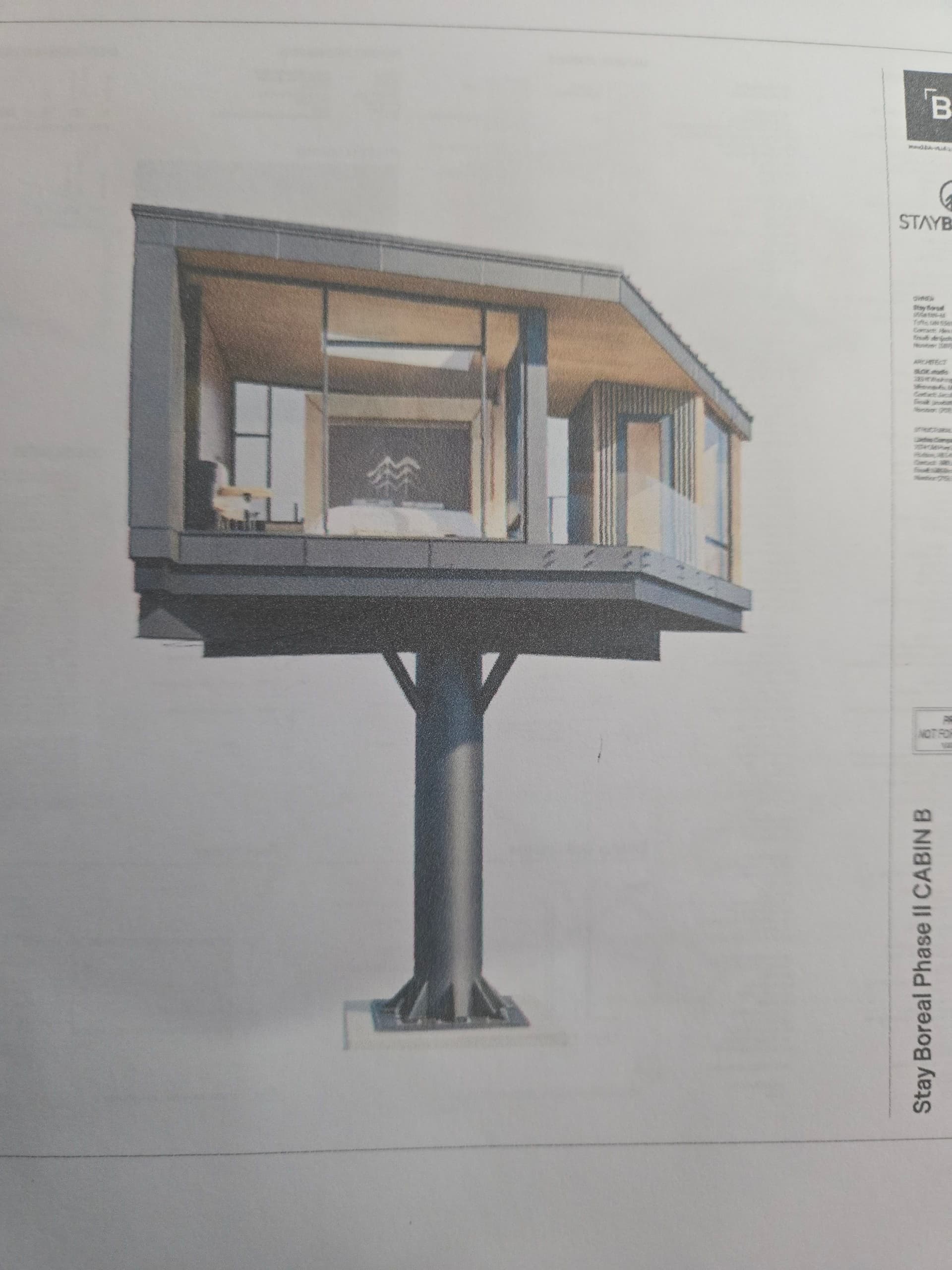 Tree Houses by Lake Superior image