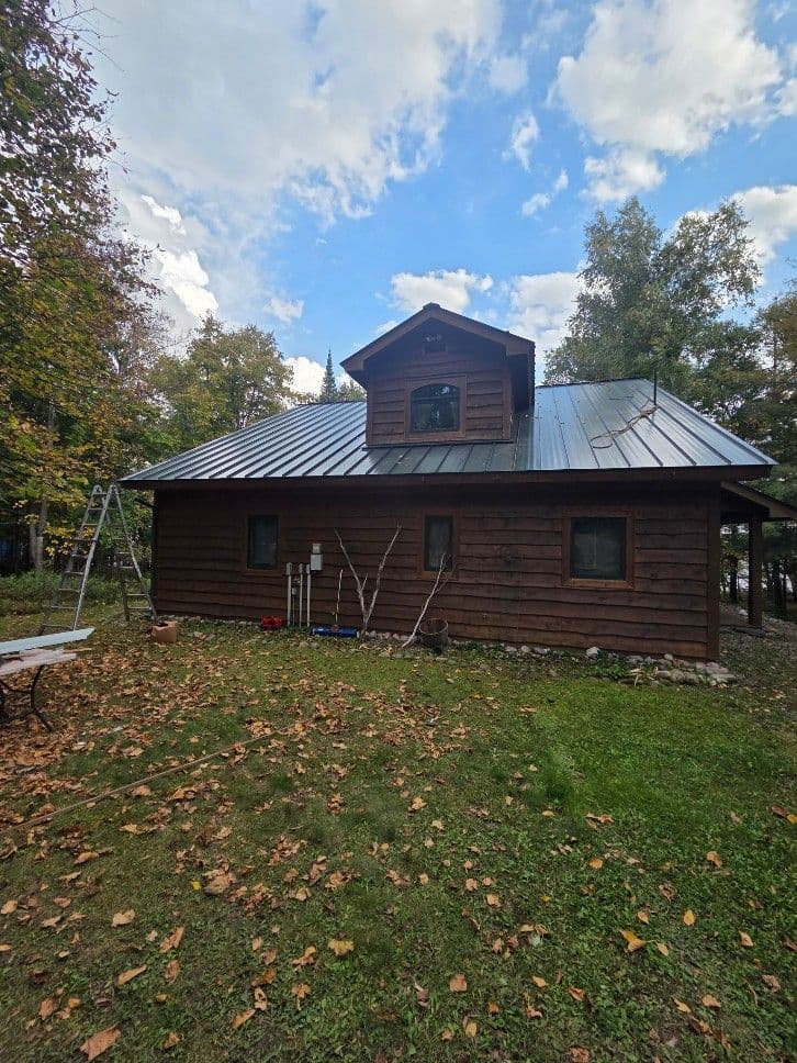 Durable Metal Roof for Scenic Lake Vermillion Cabin image