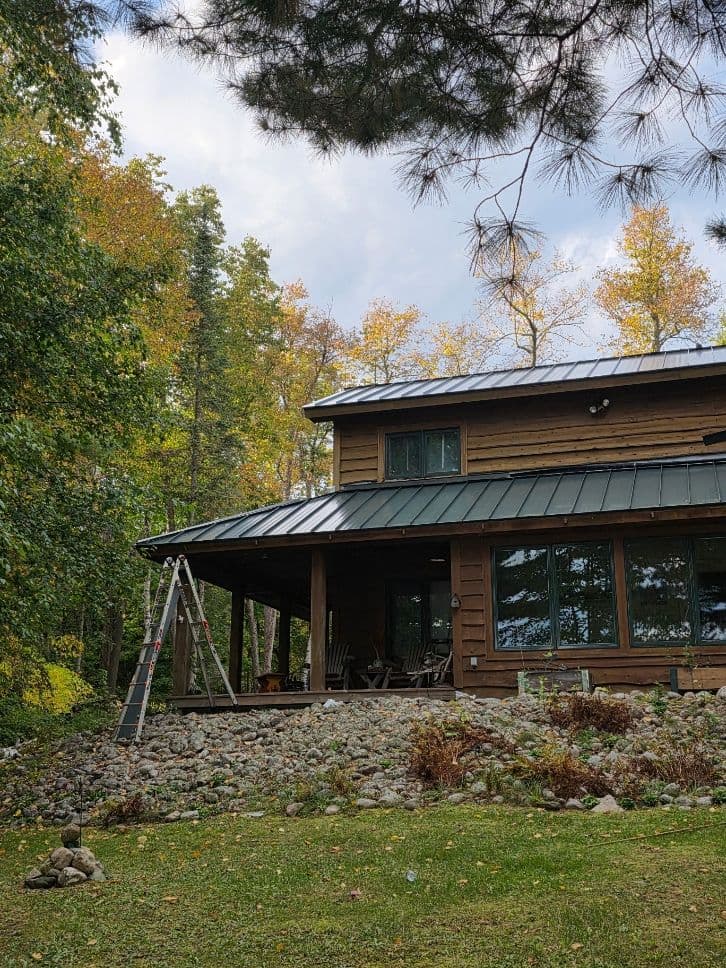 Gallery photos for Durable Metal Roof for Scenic Lake Vermillion Cabin: Image #1
