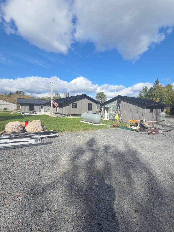 Gallery photos for Stunning Upgrade with Steel Siding and Metal Roofing in International Falls: Image #1
