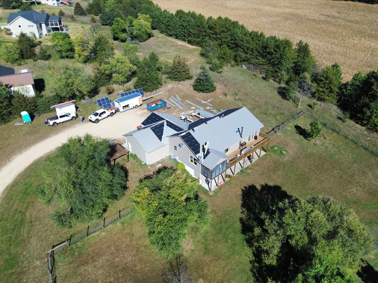 Project Seamless Metal Roofing Upgrade in Somerset image