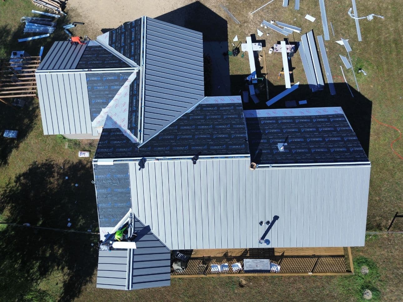 Gallery photos for Seamless Metal Roofing Upgrade in Somerset: Image #1