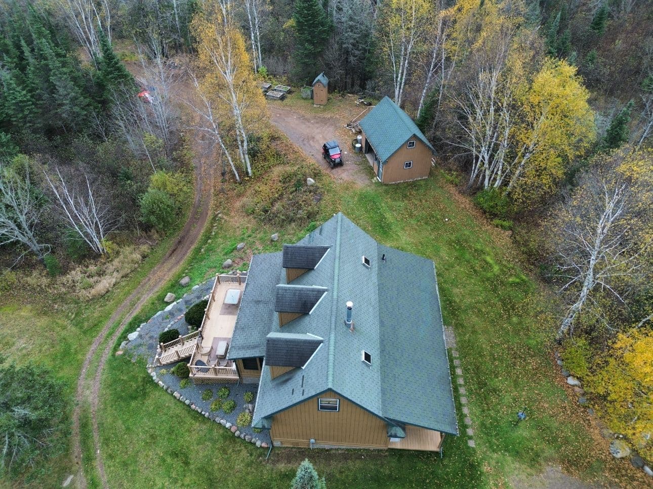 Project Cozy Forest Retreat Gets Enhanced with a Durable New Metal Roof image