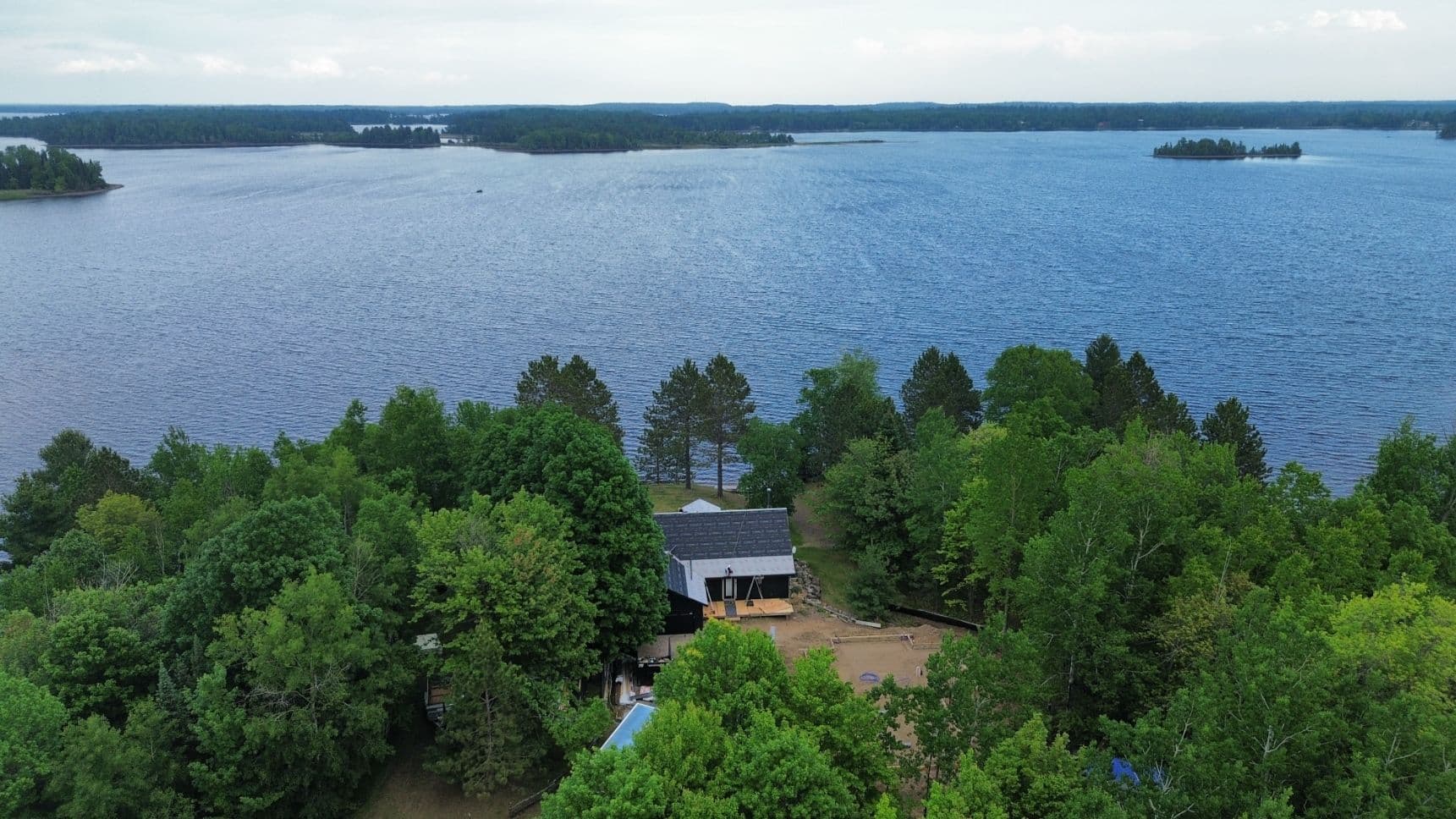 Stunning Metal Roof Installation at Island Lake image