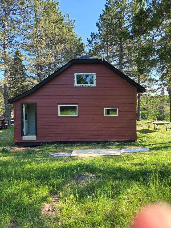 Durable Cabin Siding at Lake Vermillion image