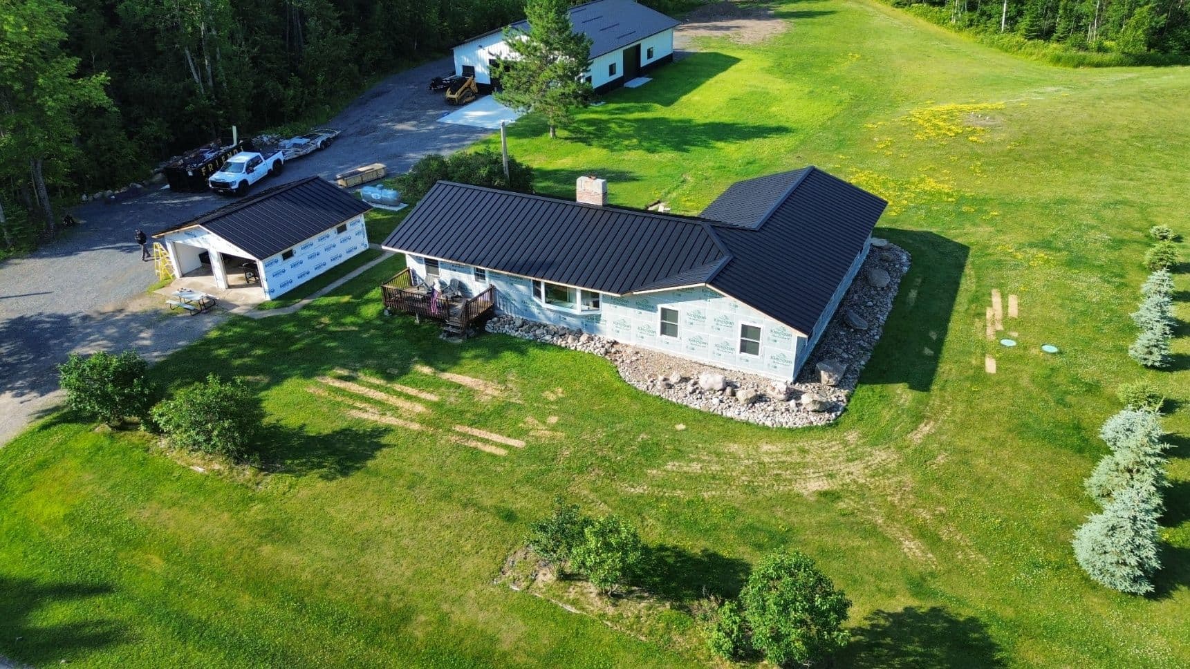 Charming Metal Roofing Project at Kabetogema Lake image