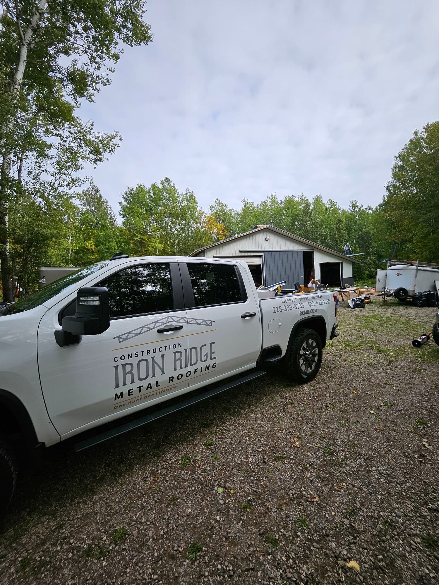 Hermantown Metal Roofing and Pole Barn Build image