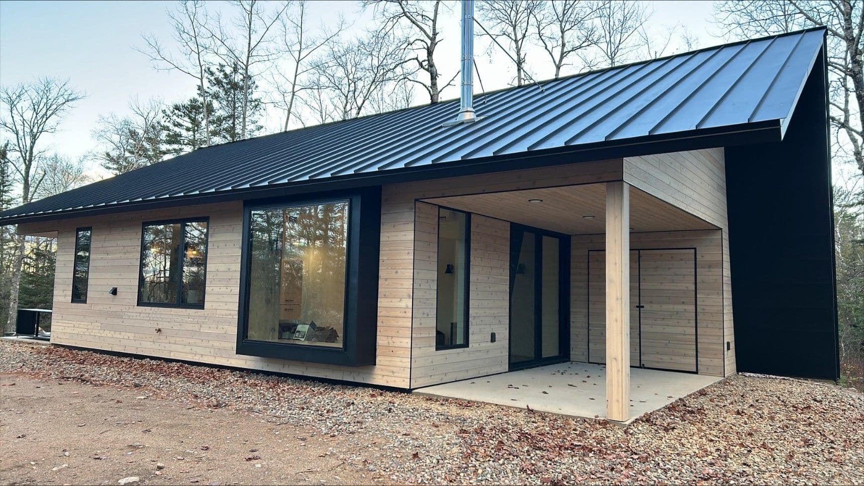 Gallery photos for Modern Metal Roofing Gem in Ely Woods: Image #1