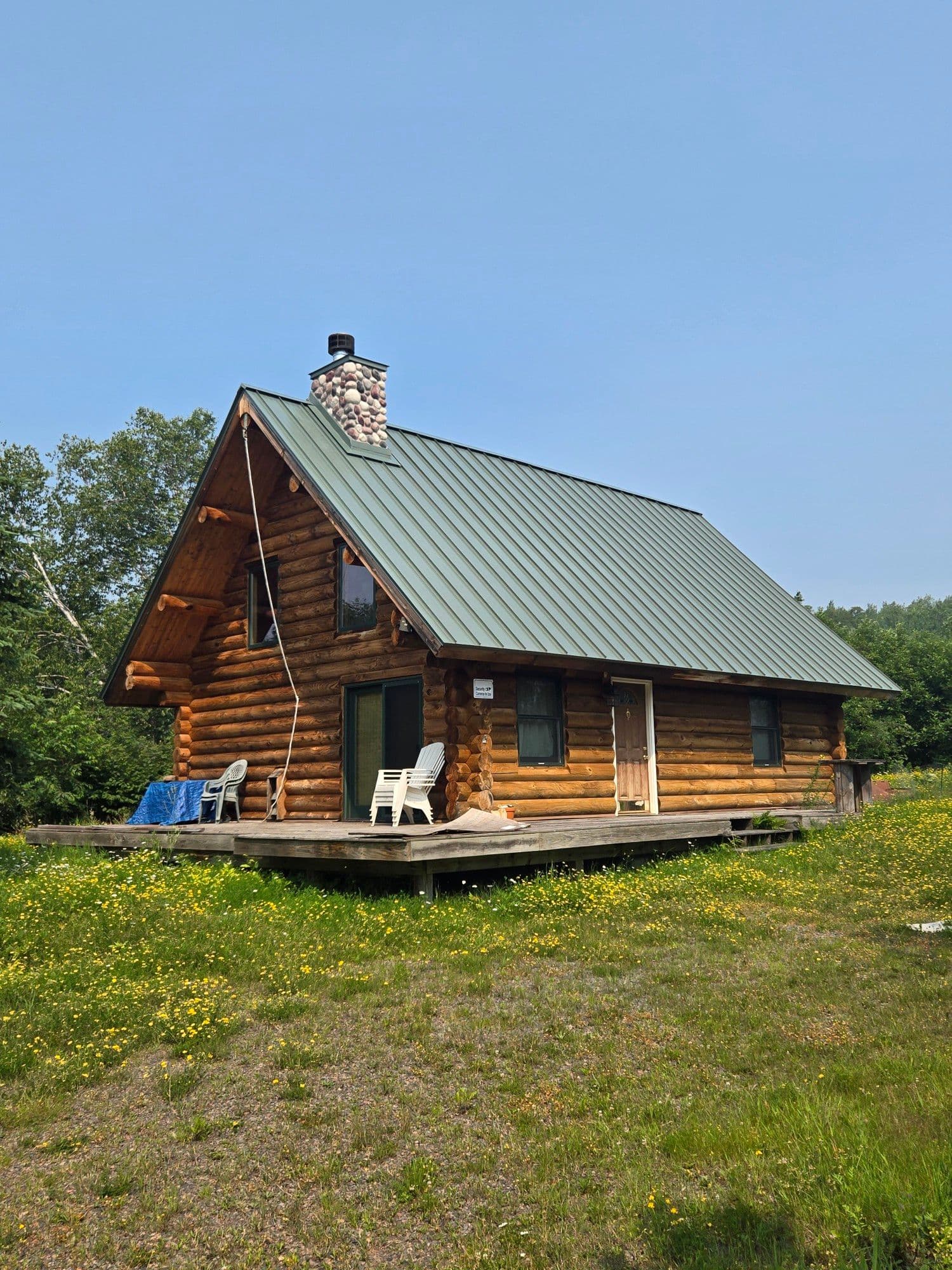 Premium Metal Roof on Hayward Log Cabin image