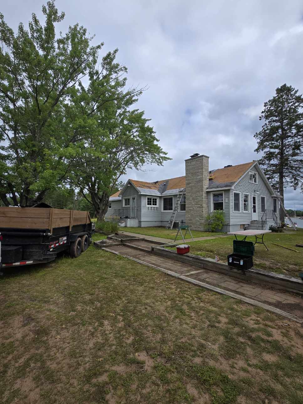 Gallery photos for Onsite Metal Roofing Transformation in Hayward: Image #1