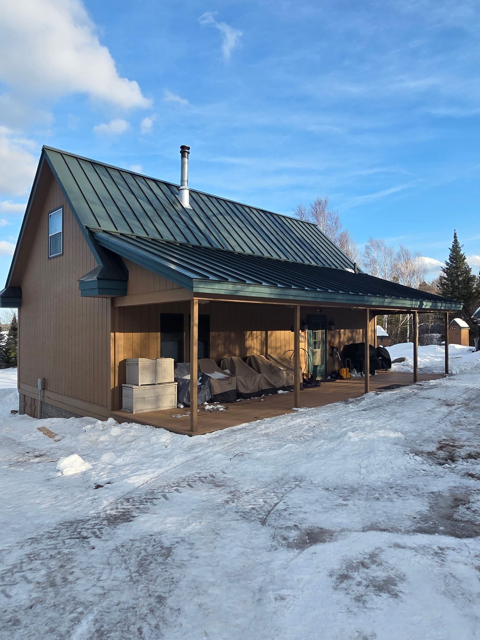 Gallery photos for Metal Roofing Installation for Winter Durability in Two Harbors MN: Image #2