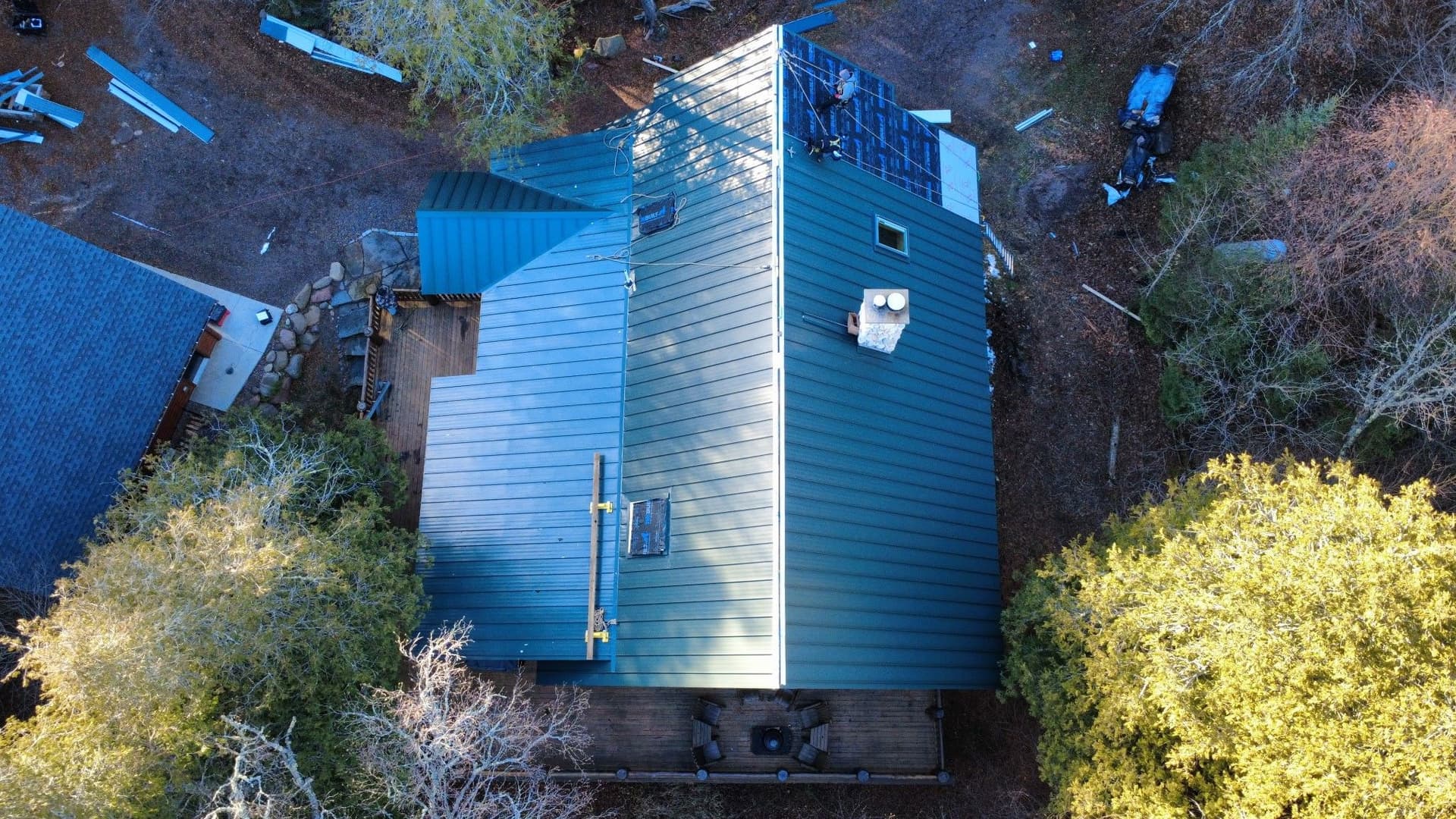 Gallery photos for Eco-Friendly Metal Roofing Installation in Minong: Image #1