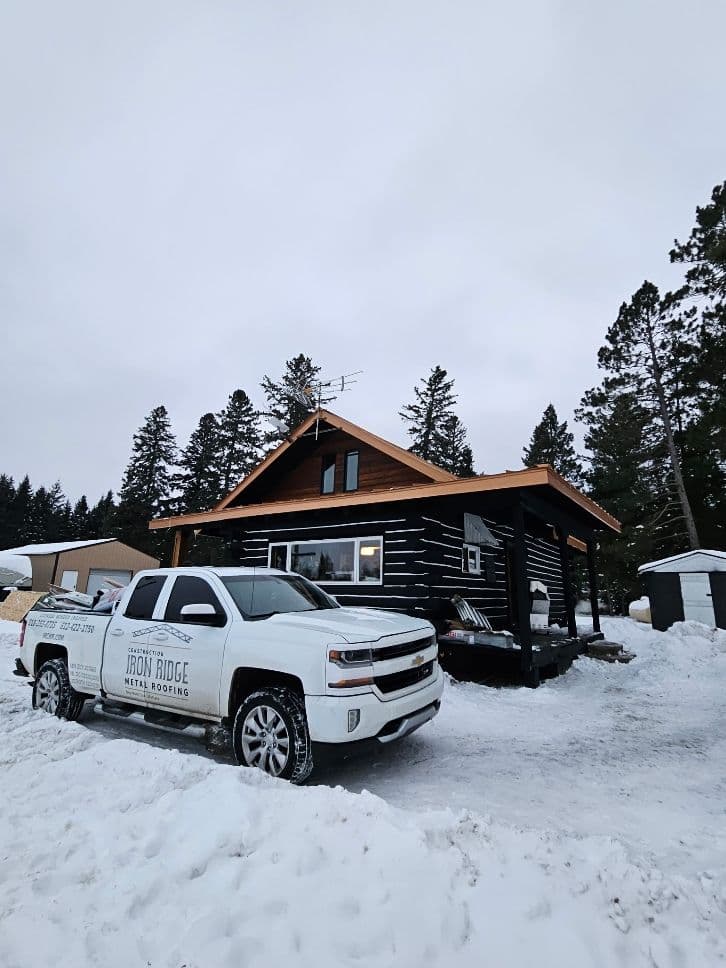 Gallery photos for Cabin Roof Upgrade in Prairie Lake: Image #1