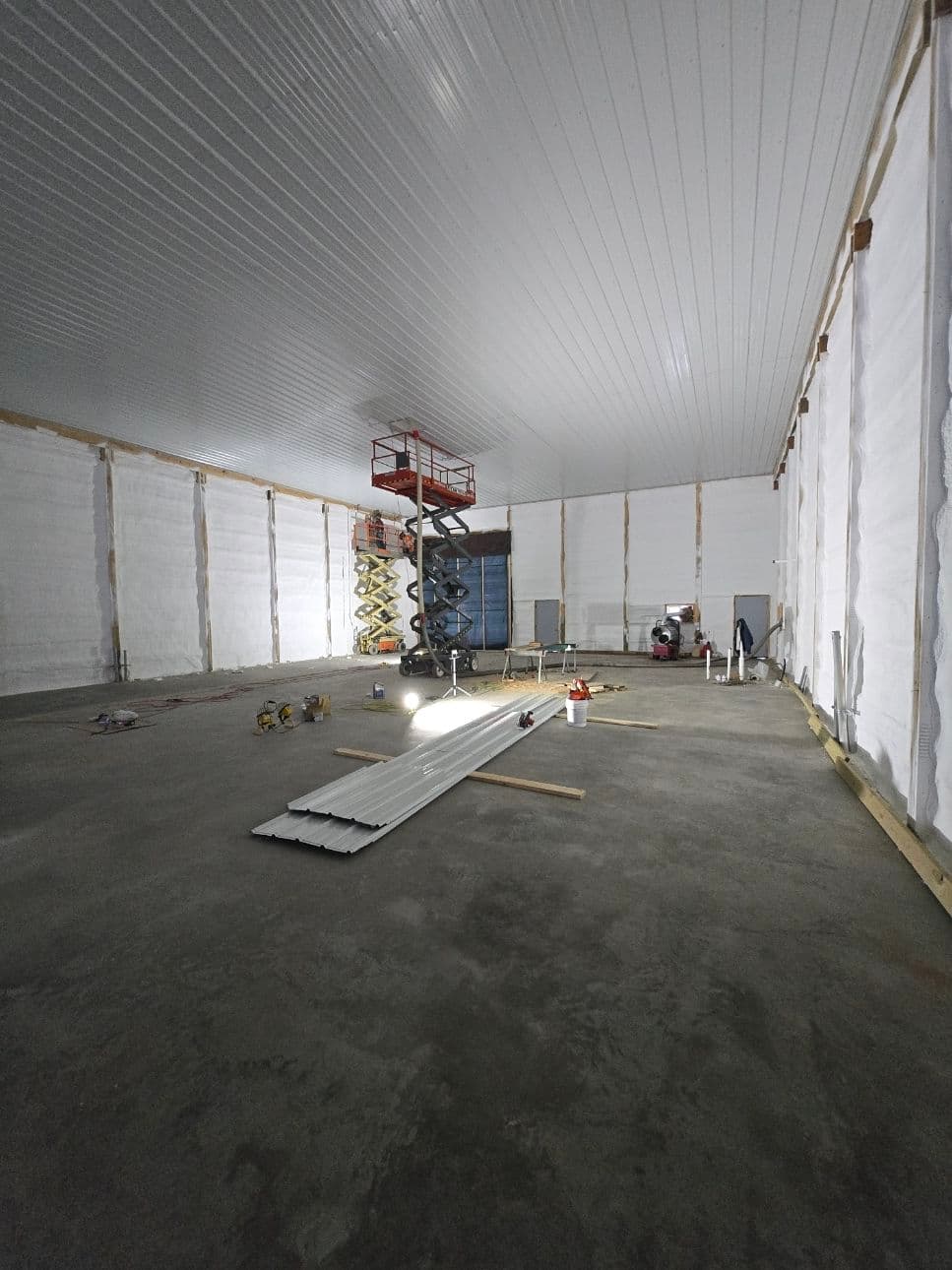 Gallery photos for 18,000 sq ft Factory Insulation and Metal Cladding in Duluth: Image #1